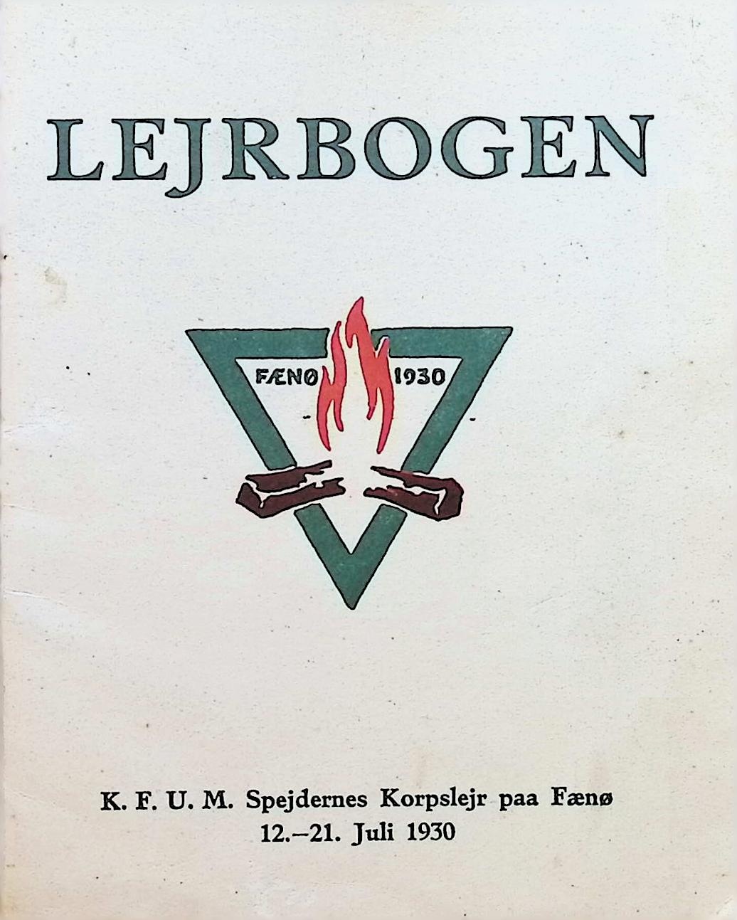 1930 KFUM Sp lejrbog