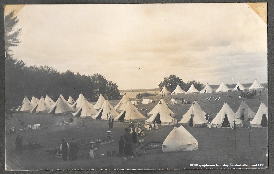 1935 KFUK sp landslejr lejren
