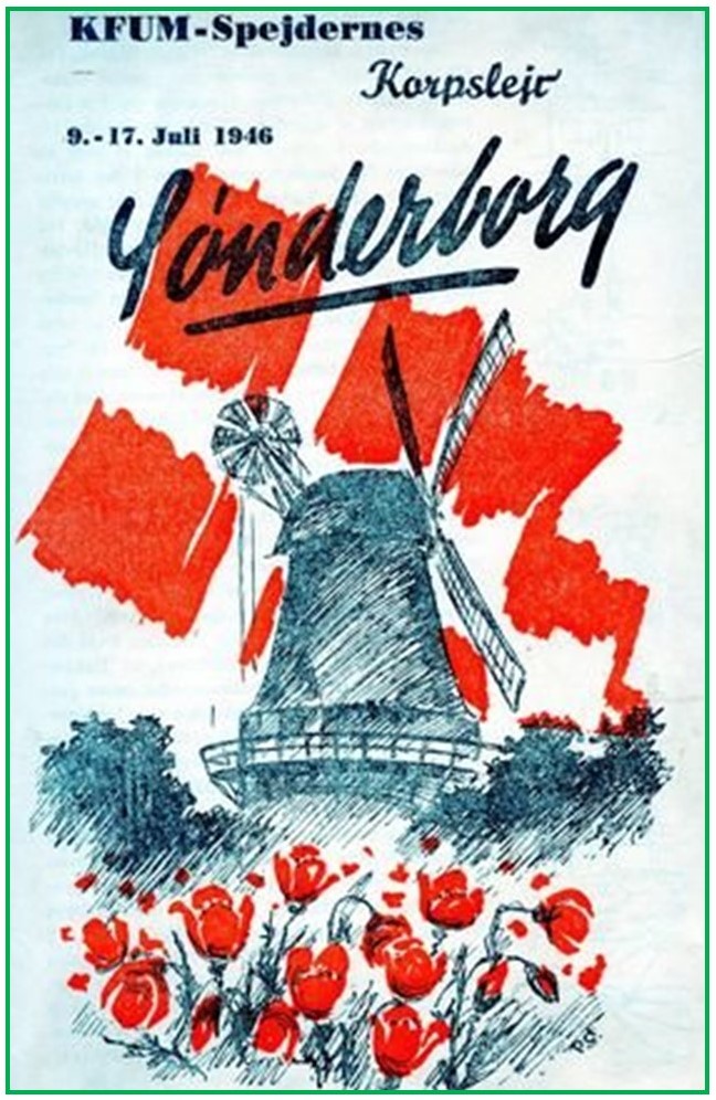 1946 plakat Korpslejr