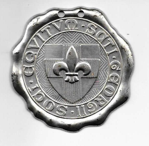 1961 LPK nr. 11 alumærke KFUM Sp