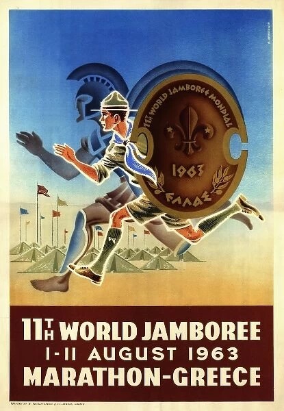 1963 verdensjamboree plakat
