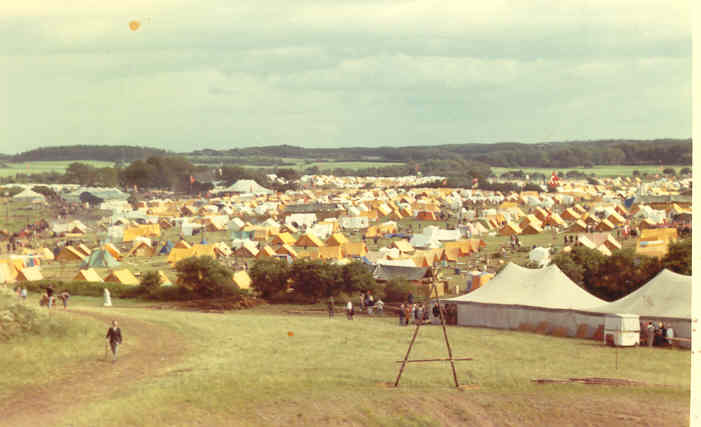 1970 DDP korpslejr lejrfoto