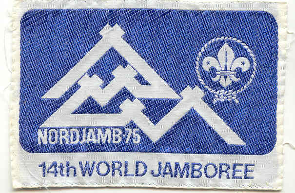 1975 Nordjamb Lejrmærke