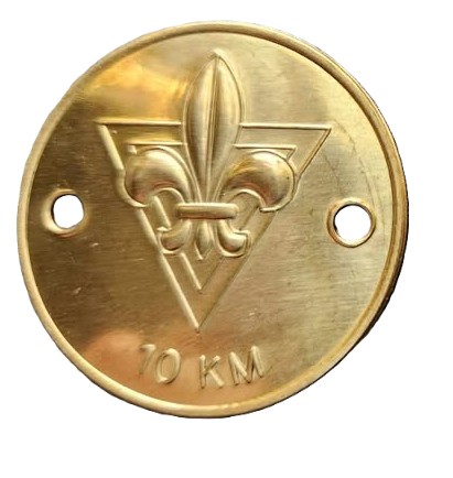 KFUM Sp spejder 10 km messing