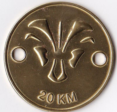 KFUM Sp spejder 20 km ny messing