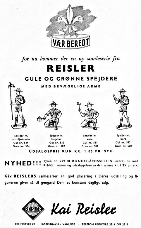 Reisler katalog okt 1954 spejder1